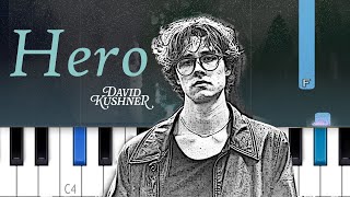 David Kushner - Hero (Piano tutorial)
