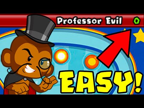 Easily Beat the NEW Professor Evil Challenge... (Bloons TD Battles)