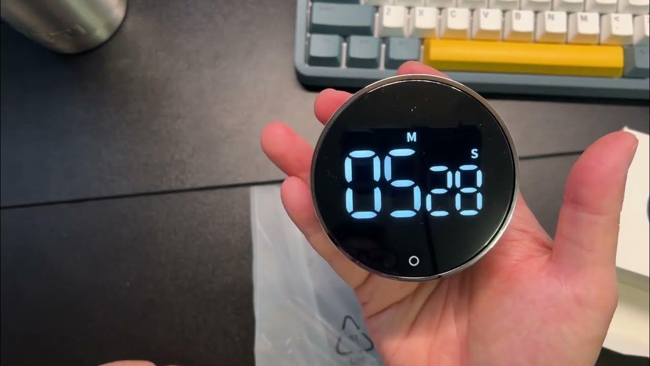 Unboxing Avinia Visual timers Large LED Display Magnetic Countdown Countup  Timer 