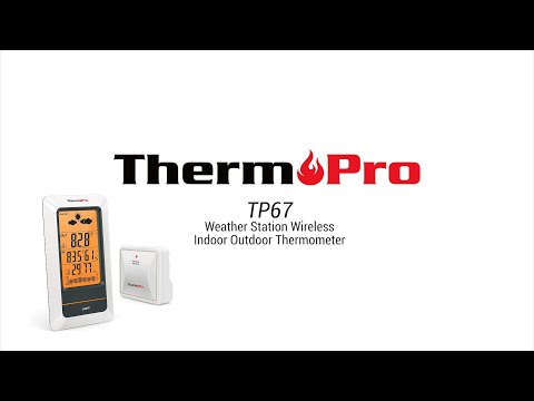 ThermoPro TP67 Weather Station Setup Video