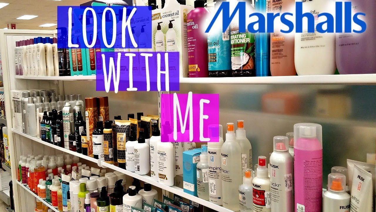 Shop With Me Through Marshalls Hair Care Section 2017 YouTube