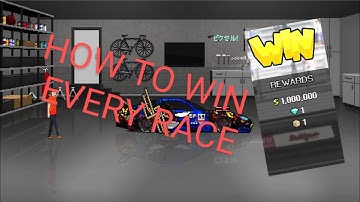 pixel car racer-how to win every race