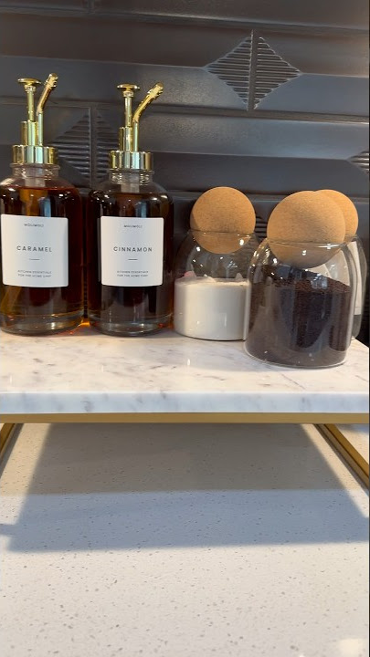 QUICK AND EASY COFFEE BAR SET UP #home #kitchen #amazonfinds #homedecor