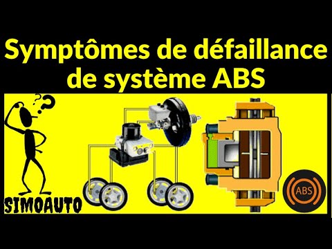 Les symptômes de défaillance de système ABS