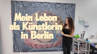 Leben als Künstlerin in Berlin 🎨 Atelier, Farben, Ängste