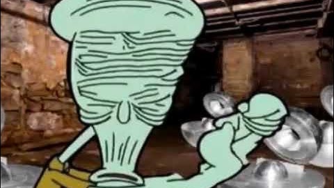 I cannot let you escape, Squidward.