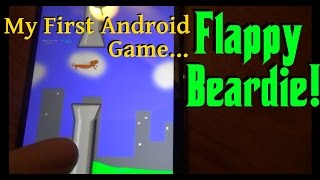 My First Android Game - Flappy Beardie!! screenshot 4