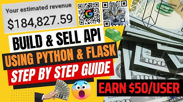 Build and Sell Your Own API Using Python & Flask 🤯🔥| Step by Step Guide