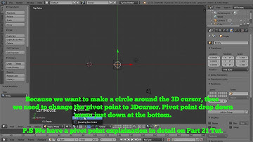 3 minutes blender tutorial for absolute beginner - Part 19 Array with empty