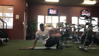 4 Point Hip Rotation w/ Toe Grab