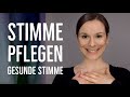 Gesunde stimme  stimme pflegen  singdude