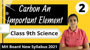 Carbon an Important Element Class 9th Science Part 2