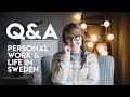 ▷  Q&A - PERSONAL, WORK & LIVING IN SWEDEN 2018