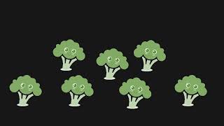 Video thumbnail of "Broccoli Song🥦🥦🥦 | Veggie Song for Kids | fun animation"