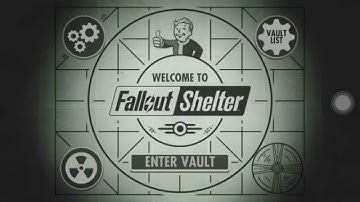 Fallout shelter gameplay part 1 my first YouTube video