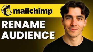 How To Rename An Audience In Mailchimp (Tutorial 2026)