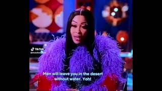 Khanyi Mbau Men Will Leave You In The Desert Without Water Yfa S2