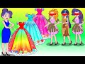 Princess fashion dress design result with friends  hilarious cartoon animation