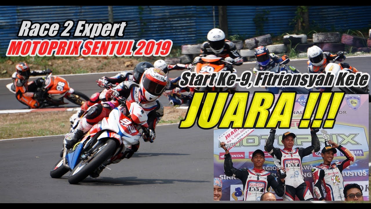 Race 2 Expert Motoprix Sentul 2019, Start Ke-9 Kete Juara Lagi