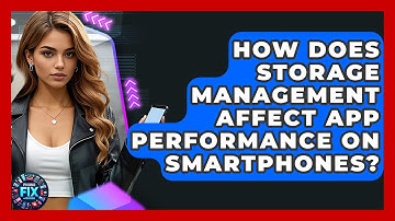 How Does Storage Management Affect App Performance on Smartphones? | Phone Fix and Features