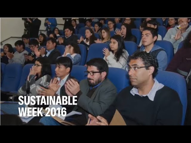 Watch Sustainable Week 2016 on YouTube.