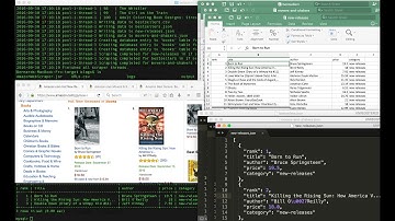 Multithreaded Java web scraper with output written to CSV, JSON, and MySQL database