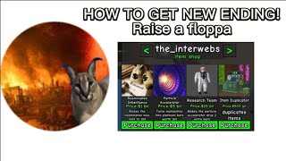 HOW TO GET NEW RAISE A FLOPPA ENDING! | RIse a Floppa