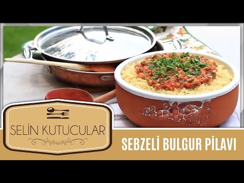 Selin Kutucular ile Sebzeli Bulgur Pilavı