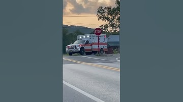 Ambulance responding to unknown medical call. 07/19/2023