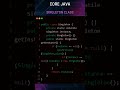 Core Java | Singleton class example #coding #shorts #shortvideo #reels #java