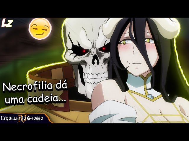 Albedo Overlord 4 Dublado - Albedo quer sentar no colo de Ainz 