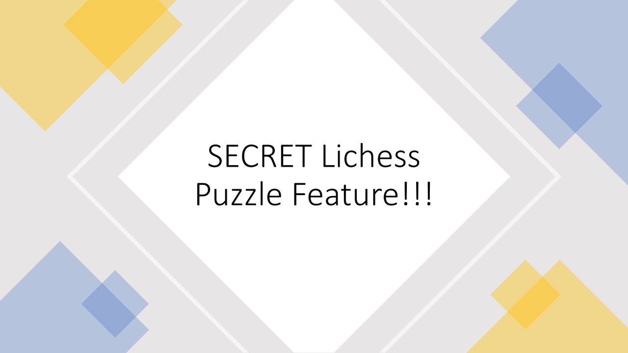Lichess Puzzle Streak Tutorial/How To 