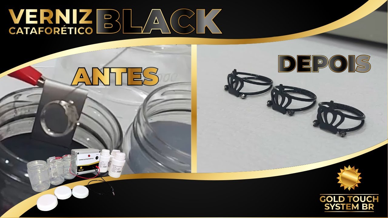 Verniz Cataforético Black - Lançamento! Conheça o Nosso Verniz Cataforético Black