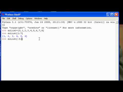 Python 3 Tutorial: 13 - Slicing