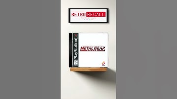 Metal Gear Solid | Game Artwork Review #shorts #foryou #playstation #gaming