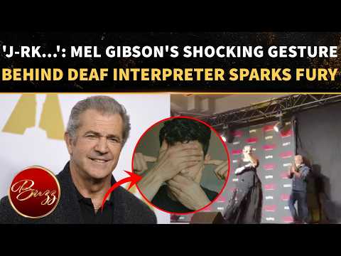 Mel Gibson Caught MOCKING Deaf Interpreter On Stage? VIRAL Moment Has Critics Calling Him 'GROSS'