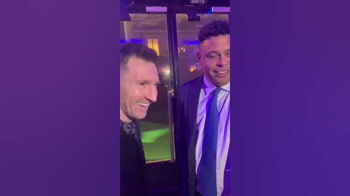 Emotivas palabras de Ronaldo Nazario para felicitar a Lionel Messi 👏👏