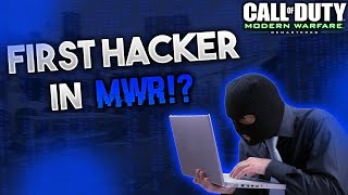 First Hacker In MWR! - COD Modern Warfare Remastered Hacking Aimbot Gameplay