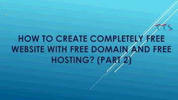 How to create completely FREE website using 000Webhost.com?