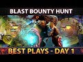 BLAST Bounty Hunt DOTA 2 - Best Plays Day 1