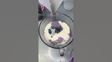 I Made a Purple Geode Inspired Soap 💜 #geode #soap #soapmaker #smallbusiness #purple #meltandpour