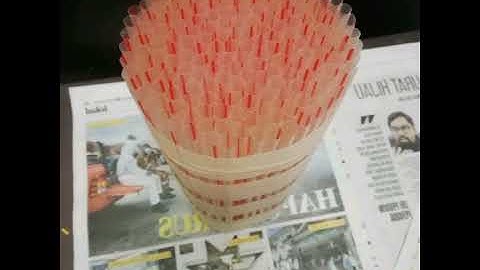 STRAW STRUCTURE EXPERIMENTATION