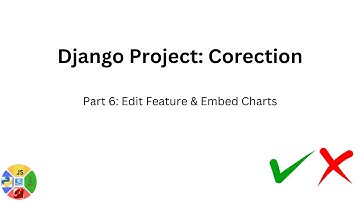 Django Project: Corection (Part 6)