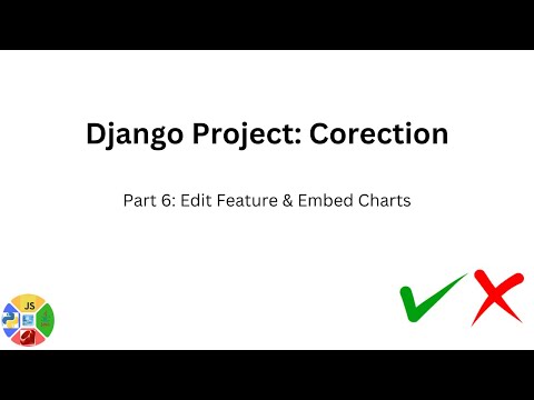 Django Project: Corection