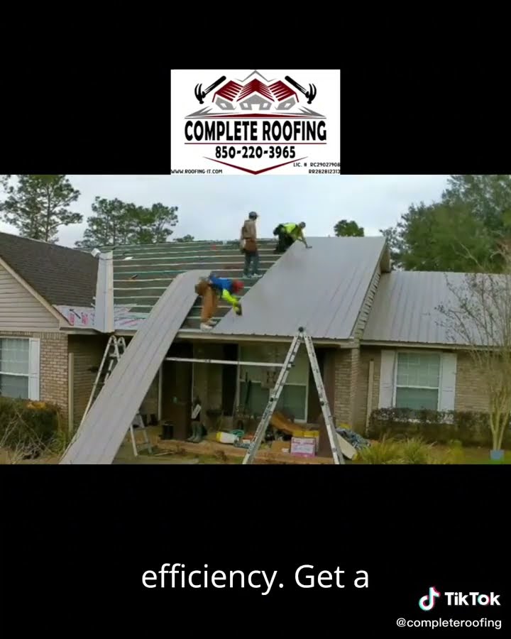 Recent roofing job: Metal Roof Installation