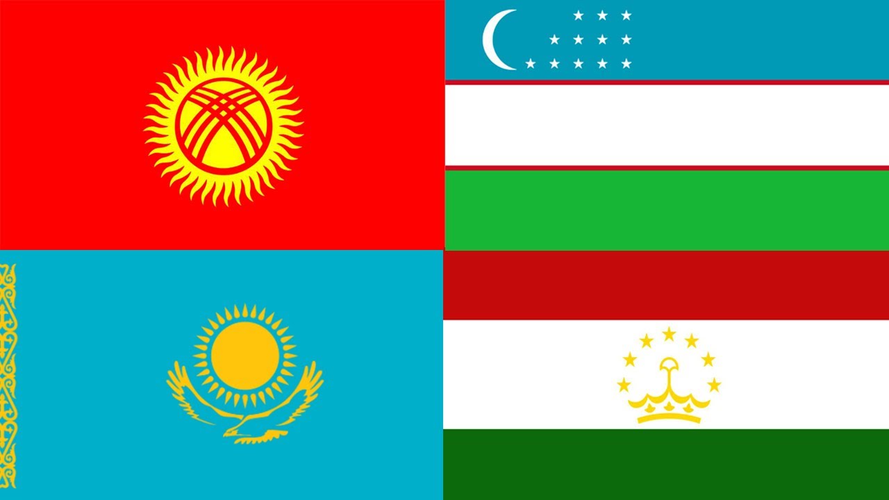 Banderas del Mundo Banderas de Asia Banderas de Asia Central Asia Central YouTube