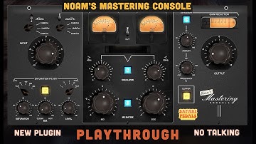 New Mastering Plugin! Noam