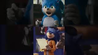 Ugly Sonic vs Original Sonic Movie Design