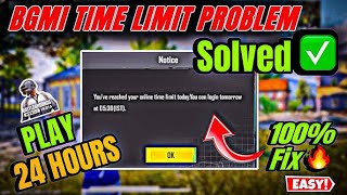 How to play BGMI more than 6 hours | 6 ghante se jyada bgmi kese khele | 1000% working trick