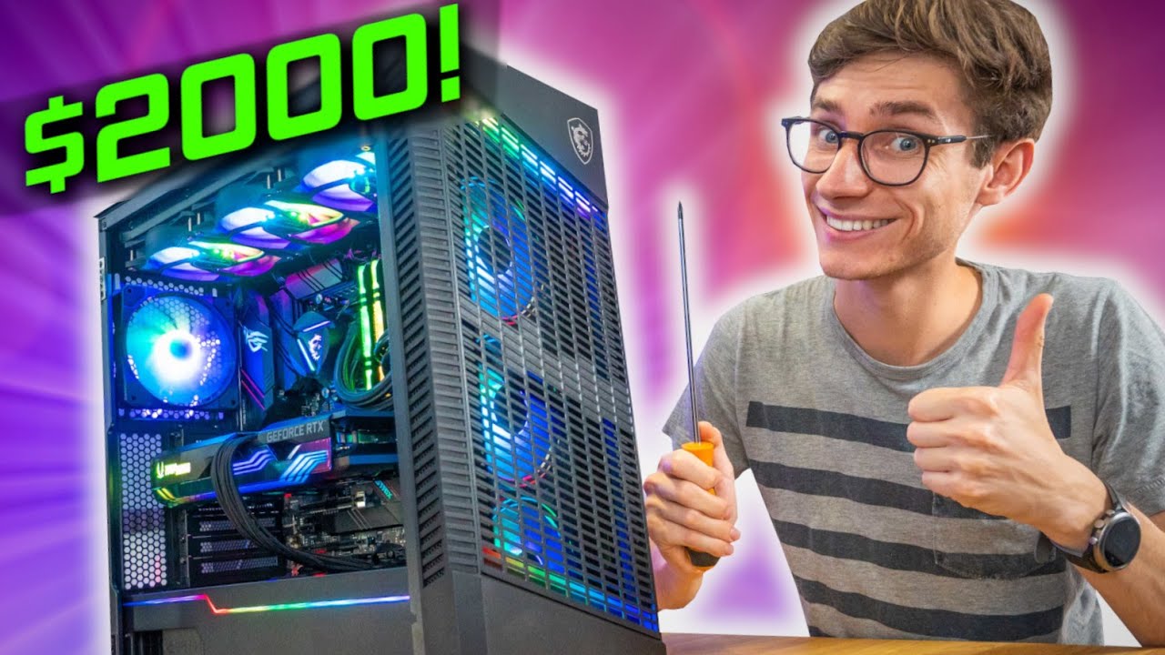 The ULTIMATE $2000 Gaming PC Build 2021! 😁 RTX 3070, Ryzen 5800X w/ Gameplay benchmarks! - AD - YouTube
